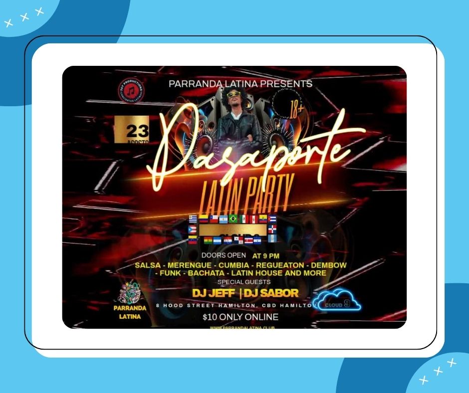 Parranda Latina NZ – Latino music and events | Flight Blue Latin Community